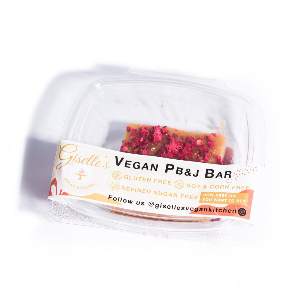 PB&J PROTEIN BARS DOZEN – Giselle's Vegan Kitchen